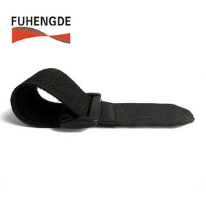 Gesp Herbruikbare Aangepaste Zachte Polsdraad Koord Haak Lus Zelfklevende Bevestiging Horloge Band Kabel Bindbanden 100% Nylon <span class=keywords><strong>Tape</strong></span> - Product Image 3