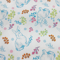 Nappe en PEVA à motif floral imprimé, style nordique moderne, 130*160cm, imperméable, anti-taches, résistante à la chaleur, écologique, taille personnalisée