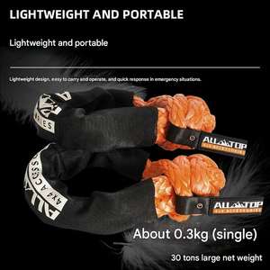 Corde de remorquage en nylon haute performance pour véhicule tout-terrain 4x4 4WD - Product Image 5