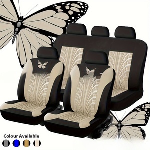 Conjunto completo de fundas de asiento de <span class=keywords><strong>coche</strong></span> con cojines fundas de asiento de <span class=keywords><strong>coche</strong></span> de tela de cuero de primera calidad al por mayor - Product Image 4