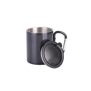 Tasses à café en acier inoxydable personnalisées par sublimation, mignonnes et élégantes, pour voyage, avec chauffe-tasse – Fournisseur - Product Image 3