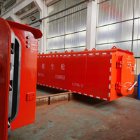Cabine de sauvetage CNC personnalisée en acier pour maison souterraine, abri anti-tempête, équipement de sécurité pour mineurs de sous-marins nucléaires, cabine de sauvetage