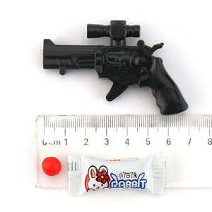 <span class=keywords><strong>Mini</strong></span> juguete de pistola de balas de plástico con caramelo inflado y gelatina pequeña - Product Image 4
