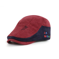 Nuevo diseño Niños Sombrero plano Newsboy Cap Niño Boinas elásticas Vintage Driver Hat