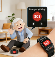 Montre connectée portable L58 avec suivi de santé, GPS 4G, BLE 5.0, fréquence cardiaque, SpO2 et surveillance de la température, compatible avec le roaming mondial