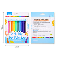 Kuchendekorations-Zubehör Backwerkzeuge Zeichenstift-Set Kekse Lebensmittelechte Essbare Marker für Plätzchen
