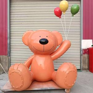 Customizable High-quality Simulated Animal <strong>Sculpture</strong> Cartoon Dog <strong>Cat</strong> Bear Model 3D Animal Statue Cute Cartoon <strong>Sculpture</strong> - Product Image 3