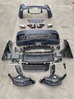 Kit carrosserie premium pour Land Rover Range Rover Sport 2014-2017, transformation ancien modèle en nouveau 2018-2020, pare-chocs, phares LED, feux arrière