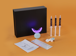 Kits de Blanqueamiento Dental con Luz LED, Gel de 3ml*3, Corrección de Color Púrpura Profesional, Logotipo Personalizado, Certificado CE, Blanqueamiento en Casa - Product Image 2
