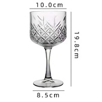 Verre à cocktail sur pied, coupe à champagne européenne, verre rétro, coupe à dessert pour la maison, coupe à martini à large ouverture, verres à vin rouge