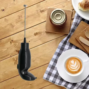 Mousseur à lait et café portable en plastique LM, robot culinaire domestique - Product Image 4