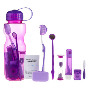 Kit de Cepillos Dentales 8 en 1 para el Cuidado Bucal, Higiene Dental y Limpieza Ortodóntica - Product Image 2