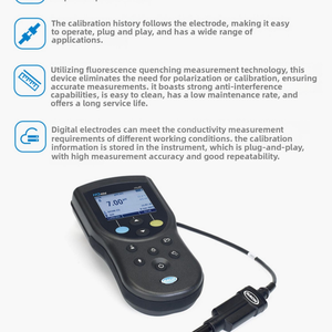 Analizador Digital Multiparamétrico Profesional HACH/Hash HQd, Electrodo de Conductividad, Oxígeno Disuelto, Instrumentos de Análisis LDO - Product Image 5