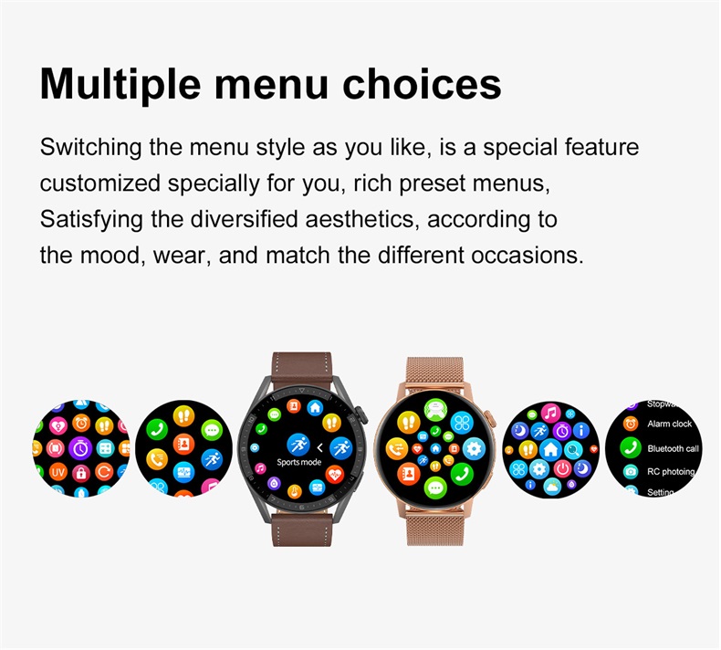 Hot Sell DT3 Mini Reloj Smart Watch with 1.19