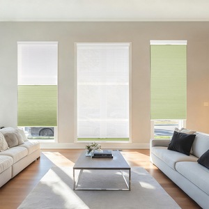 Wifi自動電動スマートコードレス窓トップダウンボトムアップブラインドセルシェードダブルセルハニカムブラインド - Product Image 6