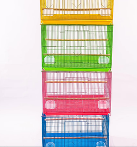 Gabbie per Uccelli in Metallo all'Ingrosso, Voliera per Cocorite, Gabbia Durevole in Filo di Ferro per Pappagalli e Canarini, Recinzione Quadrata Pieghevole - Product Image 6