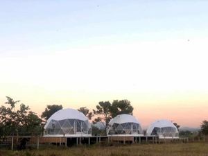 Mái vòm trắc địa Lều kẹp Lều glamping nhiều phòng thực Nhà lều - Product Image 2