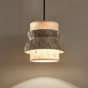 Lámpara Colgante Estilo Dinastía Song Wabi Sabi, Altura Ajustable, para Comedor, Barra de Bar - Product Image 3