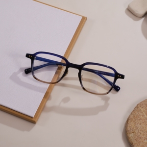 Luxury Handmade Acetate <b>Eyeglasses</b> <b>Frames</b> Designer Rectangle Oval Optical Glasses Adjustable Metal Nose Pads Prescription <b>Frame</b> - Product Image 4