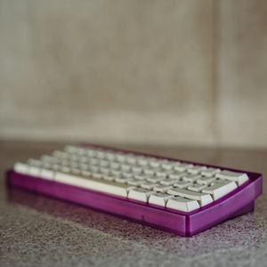 Teclas de Resina Plástica CNC, Contenedor de PC Esmerilado, Estuche de Exhibición <span class=keywords><strong>Archetype</strong></span>, Bandeja Artesanal de Mecanizado CNC, Teclado Keytray - Product Image 4