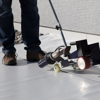 Soudeuse PVC Weldy Roofer RW3400, état neuf, pour étanchéité de toiture, soudeuse de géomembrane Plastosol, pour soudage de bâches