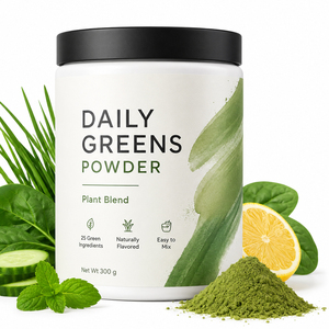 OEM/ODM Complément Alimentaire Biologique Mélange Champignons Herbes Vitamine Superaliments Super <span class=keywords><strong>Jus</strong></span> Lancement Quotidien Verts Poudre pour la Santé - Product Image 1