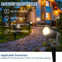 Lampes de jardin vintage en promotion, nouveau design, éclairage extérieur LED basse tension, indice de protection IP65, alimentation CA pour aménagement paysager