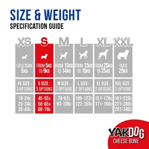 Yakdog S 56-65g 100% Naturel Sans Produits Chimiques Riches en Protéines Friandises pour Chiens au Fromage de Yak Soins Dentaires Sans Lactose Sans Gluten Fabriqué en Belgique - Product Image 4