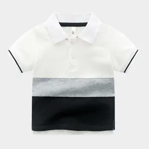 Vendita all'ingrosso master di marca tshirt-Yongfa di marca alla moda vestiti del bambino della maglietta di polo per i bambini