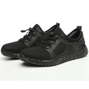 Chaussures classiques à bout en acier pour femmes et hommes, chaussures Safeti résistantes aux impacts et aux perforations, prix bon marché, qualité ISO - Product Image 4