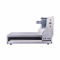Kit de cadre de machine CNC 3040, support de broche de 65 mm, avec pinces de table gratuites pour moteur CNC DIY en option