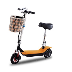 Electric Scooter 24V8A Brushless Motor With Seat Unisex Two Wheel Scooter - Product Image 4