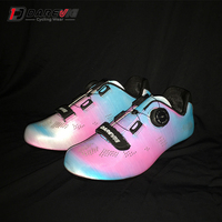 Chaussures de vélo réfléchissantes Darevie pour hommes, baskets de cyclisme en plein air, chaussures de vélo de route