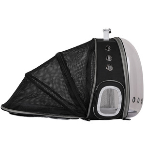 <b>Cat</b> bag, pet <b>backpack</b>, expandable <b>cat</b> bag, portable transparent space capsule pet bag, breathable <b>backpack</b>. - Product Image 1