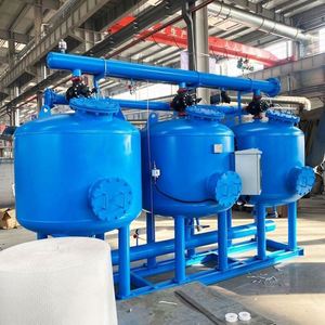 Cát lọc than hoạt tính lọc thủy lợi đa phương tiện Lọc Cát tự động bằng tay SS bể lọc loại bỏ bùn - Product Image 5