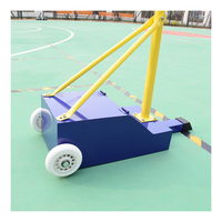 Meilleur prix – Filet de badminton en fonte durable, portable, petit, réglable et pliable pour jeux de balle, tennis et volley-ball