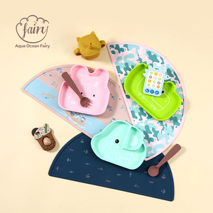 Bộ Nĩa Muỗng Tập Cho Trẻ Sơ Sinh Bằng Silicon Chất Lượng Cao Muỗng Tập Cho Trẻ Ăn Bằng Gỗ - Product Image 2