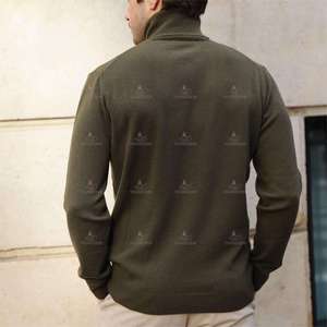 Tricots en cachemire de Mongolie intérieure pure personnalisé pour hommes, <span class=keywords><strong>col</strong></span> <span class=keywords><strong>roulé</strong></span> doux et chaud, tricoté 100% pulls en laine mérinos pour hommes. - Product Image 3