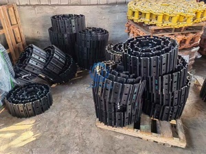 Piezas de tren de rodaje: Conjunto de cadena de oruga para excavadora SANY 16 18/Komatsu 15 18/Hitachi 17 - Product Image 3