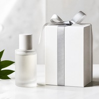 Vente en gros de flacons de parfum en verre personnalisés de luxe, design moderne, parfum de luxe