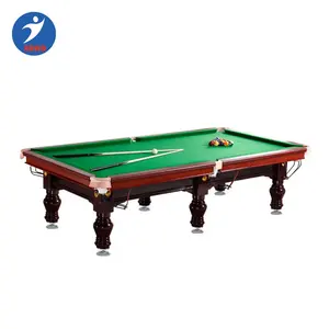 Multi função de bilhar snooker ardósia top moldura de madeira sólida 8 ball tamanho da mesa de sinuca