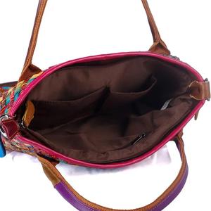 AndoBag Handbags for <b>Women</b> Genuine Cow <b>Leather</b> <b>Work</b> Tote <b>Bag</b> Large Capacity Color Knitting Outdoors Commute Shoulder <b>Bags</b> 889 - Product Image 5