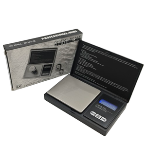 Digitale Taschenwaage aus Edelstahl 200g/500g mit 0,01g Genauigkeit 1kg Maximalgewicht Batteriebetriebene Schmuckwaage - Product Image 4