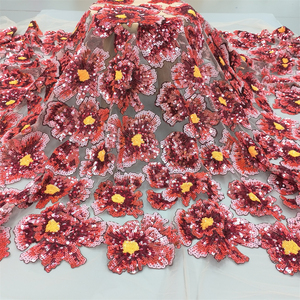 Venta Directa de Fábrica 2026 Nuevo Estilo Vestido de Noche Nupcial de Alta Calidad Ecológico con Encaje Guipur y Lentejuelas, Malla Bordada por Computadora - Product Image 1