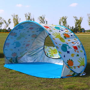 <span class=keywords><strong>Tenda</strong></span> da Gioco per Bambini Impermeabile Mimetica Pieghevole Portatile per <span class=keywords><strong>Campeggio</strong></span> Estivo Protezione Solare Rinforzata per Spiaggia e Mare Montaggio Rapido - Product Image 3