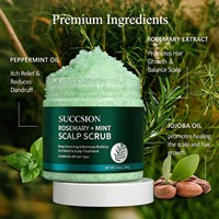 Krim Rosemary OEM Grosir untuk Scrub Kulit Kepala, Menutrisi, Melembapkan, Membersihkan Secara Mendalam, Menghilangkan Gatal untuk Semua Jenis Rambut