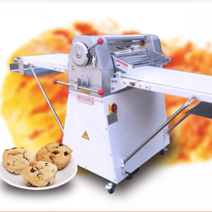 Meilleure vente de laminoir à rouleaux pour pâte à tarte aux œufs, gâteaux, raccourcis, croissants, boulangerie, machine à plastifier - Product Image 4