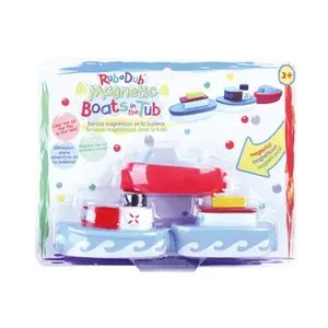 Baby & Toddler PVC Educational Shower Time Bath Toy Swimming Pool Squeaky Baby Boat Toy