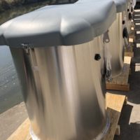 FN200 Lebensmittelsilo Entlüftungsfilter, Druckluft-Staubabscheider / Filter für Zementsilo, Hocheffizient, Betonmischanlage