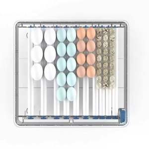 Incubateur à œufs 128 places, machine à couver pour volailles, éclosoir pour œufs de poule - Product Image 5